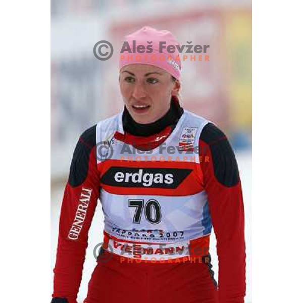 Justyna Kowalczyk at Cross-country Ladies 10 km free at FIS Nordic Ski WC Sapporo, Hokaido, Japan