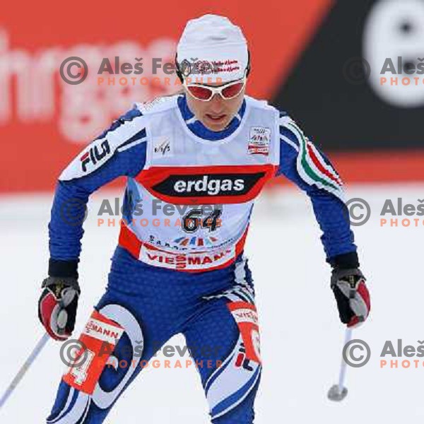 Arianna Follis at Cross-country Ladies 10 km free at FIS Nordic Ski WC Sapporo, Hokaido, Japan