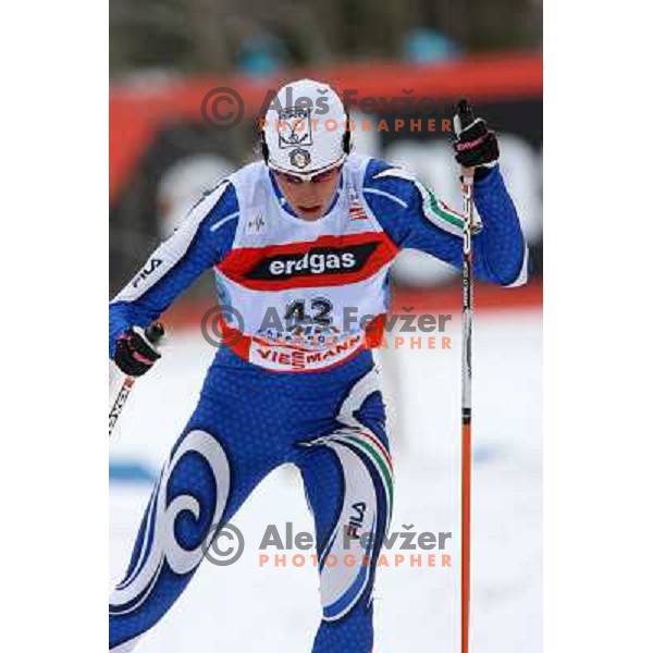 Magda Genuin at Cross-country Ladies 10 km free at FIS Nordic Ski WC Sapporo, Hokaido, Japan
