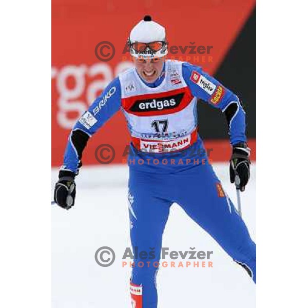 Vesna Fabjan at Cross-country Ladies 10 km free at FIS Nordic Ski WC Sapporo, Hokaido, Japan