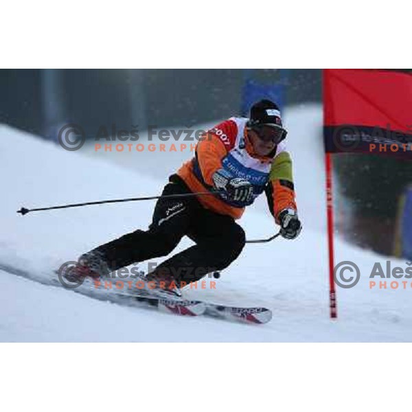 Finn Christian Jagge at first run of second HIT Ski Legends Race in Kranjska gora, Slovenia hosted by Jure Kosir
