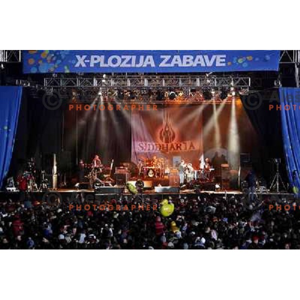 Siddharta on concert after HIT Ski Legends Challenge Race in Kranjska gora, Slovenia hosted by Jure Kosir