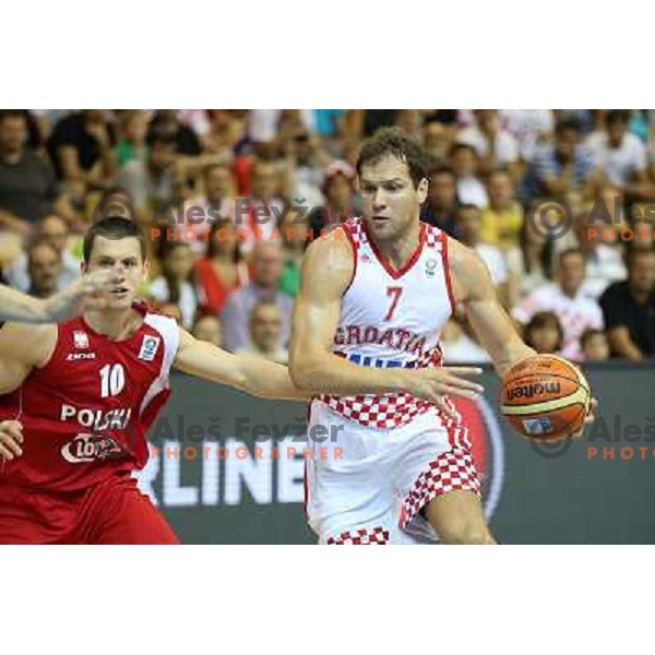 Bojan Bogdanovic of Croatia at basketball match Croatia-Poland in Preliminary round group C of Eurobasket 2013, played in Arena Zlatorog , Celje, Slovenia on September 7, 2013 