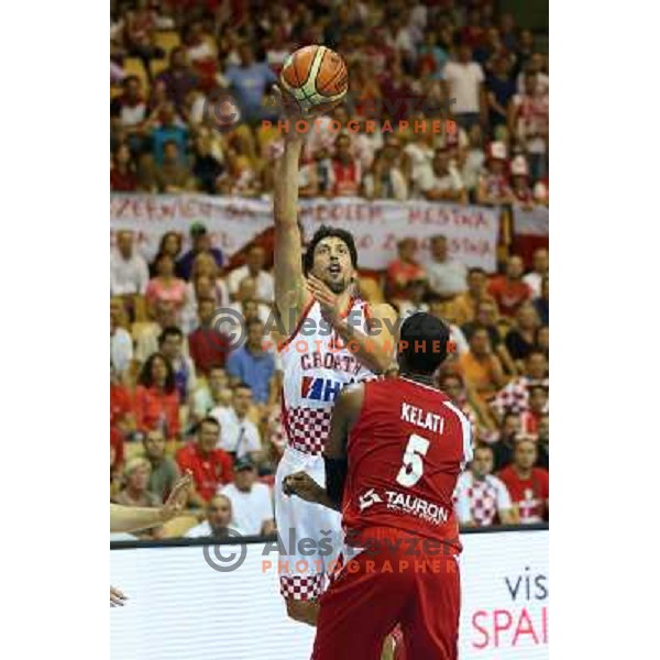 Roko Leni Ukic of Croatia at basketball match Croatia-Poland in Preliminary round group C of Eurobasket 2013, played in Arena Zlatorog , Celje, Slovenia on September 7, 2013 