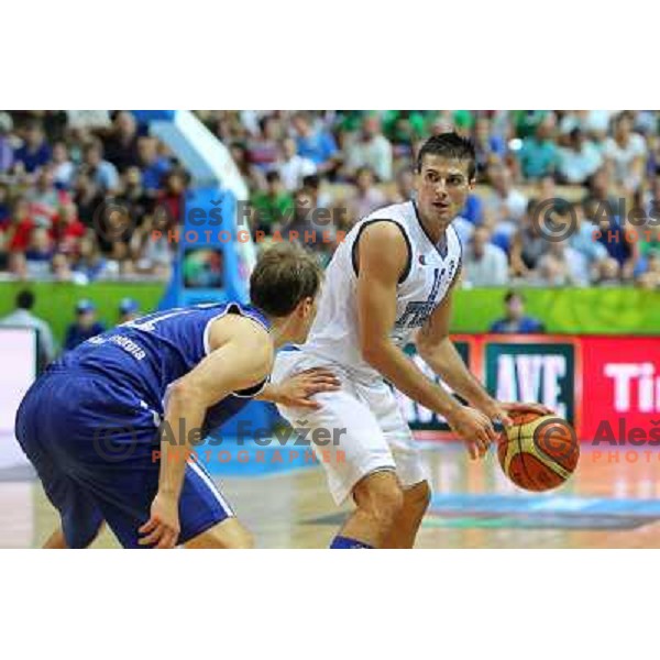 of Italy at basketball match Italy-Finland in Preliminary round group D of Eurobasket 2013, played in Arena Bonifika,Koper Slovenia on September 7, 2013 