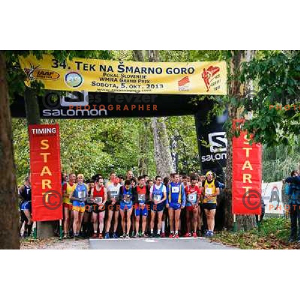 Start during 34. Smarna gora mountain race, WMRA Grand Prix- Final on October 5, 2013 in Ljubljana, Slovenija 