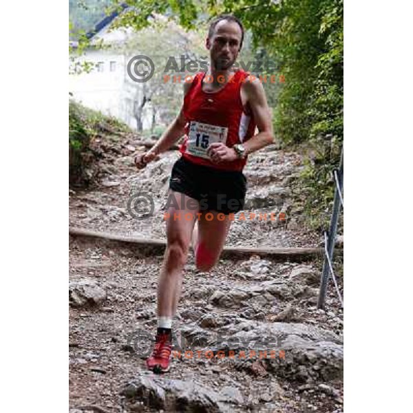 David Schneider running during 34. Smarna gora mountain race, WMRA Grand Prix- Final on October 5, 2013 in Ljubljana, Slovenija 