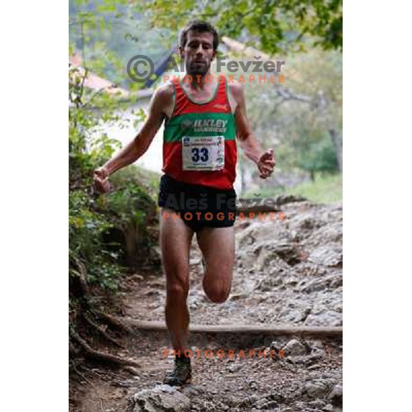 Tom Adams running during 34. Smarna gora mountain race, WMRA Grand Prix- Final on October 5, 2013 in Ljubljana, Slovenija 