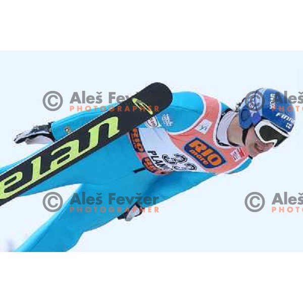 Arttu Lappi during first jump of e-on ruhrgas FIS World cup in Ski jumping in Planica 23.2.2007, Slovenia