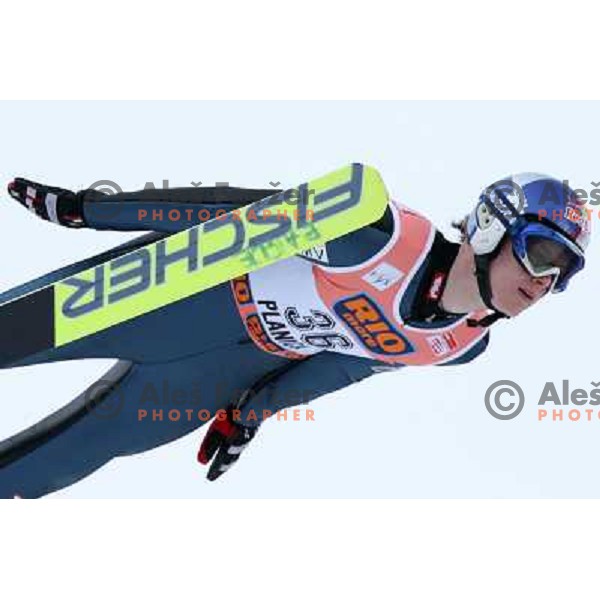 Thomas Morgenstern during first jump of e-on ruhrgas FIS World cup in Ski jumping in Planica 23.2.2007, Slovenia