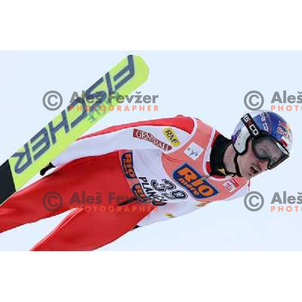 Adam Malysz during first jump of e-on ruhrgas FIS World cup in Ski jumping in Planica 23.2.2007, Slovenia