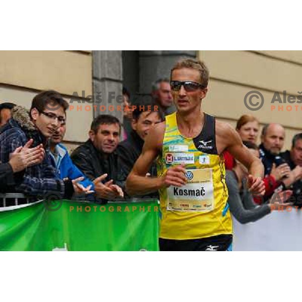 Anton Kosmac during 18th Ljubljana Marathon 2013 in Ljubljana, Slovenia on October 27th, 2013 