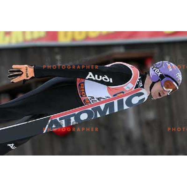 Martin Schmitt during first jump of e-on ruhrgas FIS World cup in Ski jumping in Planica 23.2.2007, Slovenia