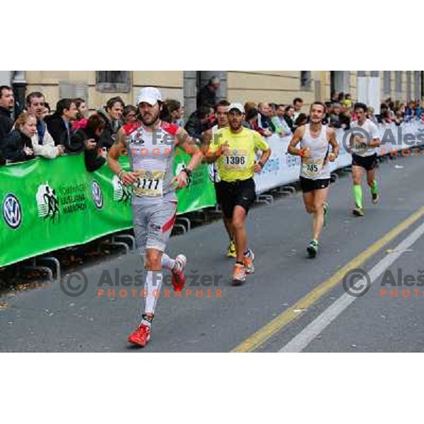 David Kadunc of Slovenia during 18th Ljubljana Marathon 2013 in Ljubljana, Slovenia on October 27th, 2013 