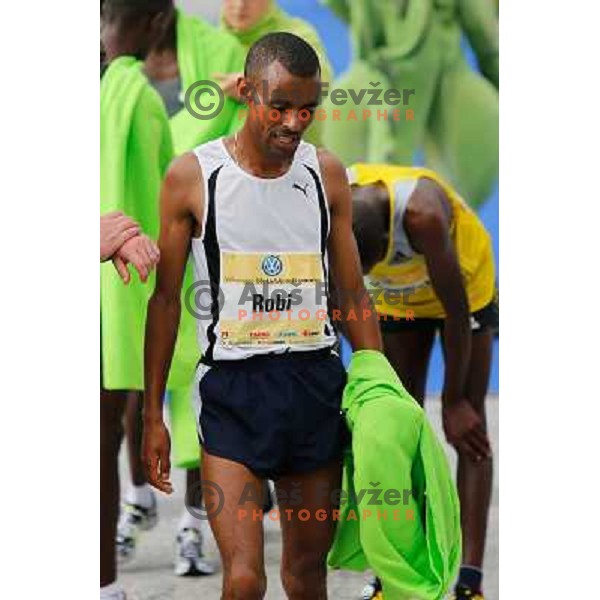 Deribe Robi during 18th Ljubljana Marathon 2013 in Ljubljana, Slovenia on October 27th, 2013 