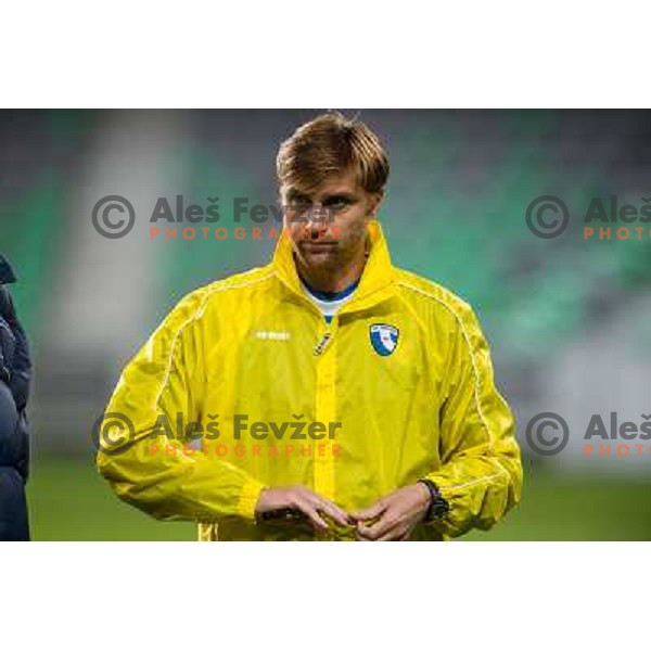  Luigi Apolloni in action during football match Olimpija - Gorica, Round 16 of Prvaliga Telekom 2013-14 , Stozice , Ljubljana, 02.11.2013