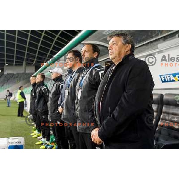 Milorad Kosanovic in action during football match Olimpija - Gorica, Round 16 of Prvaliga Telekom 2013-14 , Stozice , Ljubljana, 02.11.2013 