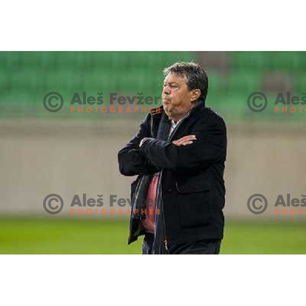 Milorad Kosanovic in action during football match Olimpija - Gorica, Round 16 of Prvaliga Telekom 2013-14 , Stozice , Ljubljana, 02.11.2013 