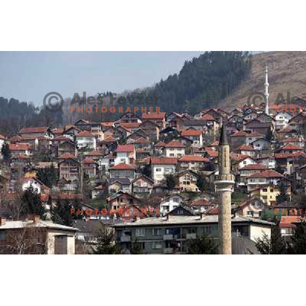 Sarajevo, capital city of Bosnia and Herzegovina