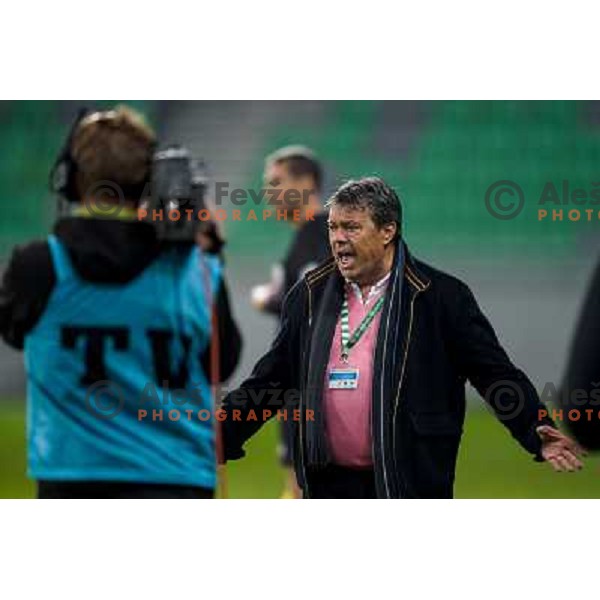 Milorad Kosanovic in action during football match Olimpija - Gorica, Round 16 of Prvaliga Telekom 2013-14 , Stozice , Ljubljana, 02.11.2013 