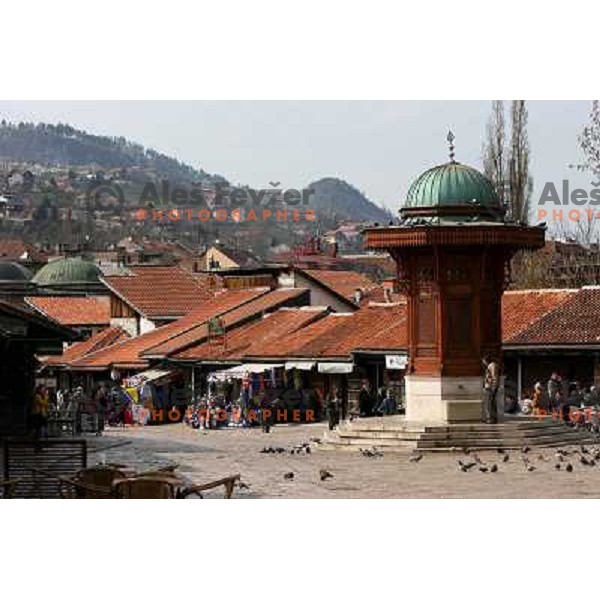 Sarajevo, capital city of Bosnia and Herzegovina