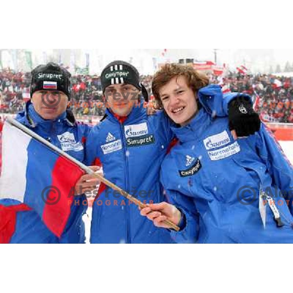 Vassiliev, Ipatov, Kornilov from Russian team