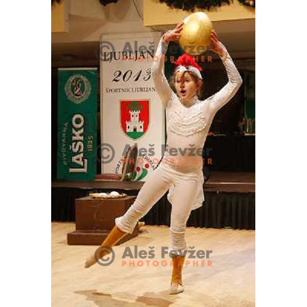Sportmans and sportwomans during best sportswoman and sportsmans of city of Ljubljana 2013 during official presentation in Festivalna hall, Ljubljana, Slovenia on December 11 2013 