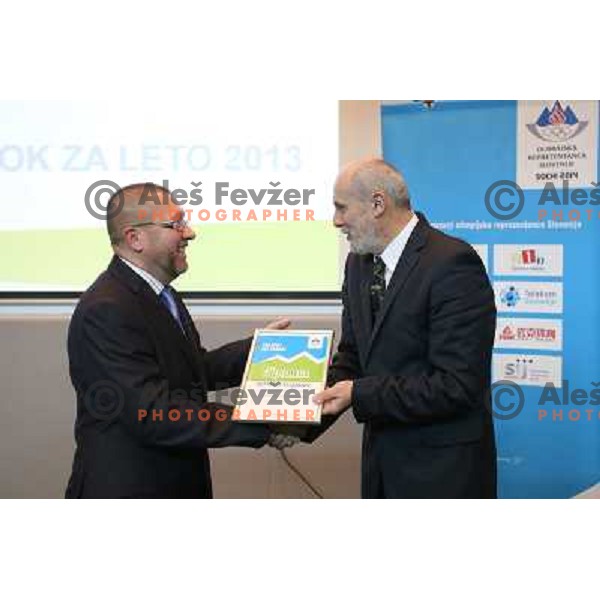 Slovenian Olympic Committee during General Assembly of Noc of Slovenia in Ljubljana on December 17, 2013 