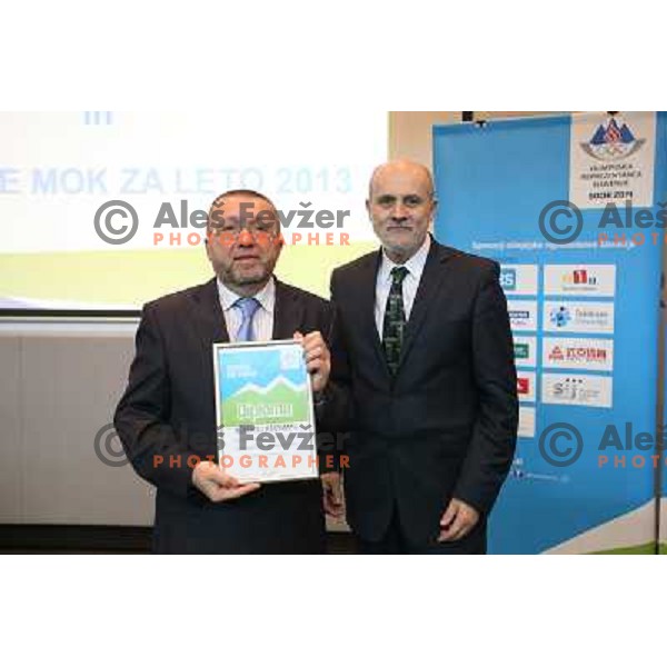 Slovenian Olympic Committee during General Assembly of Noc of Slovenia in Ljubljana on December 17, 2013 