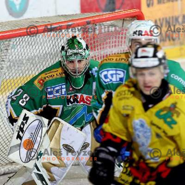 Mohoric at fifth game ZM Olimpija- BR Slavija in Slovenian Ice-Hockey National Finals. ZM Olimpija won after shot-out, won the series 4:1 and became Slovenian Champion