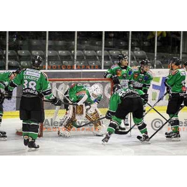 Ales Sila of Telemach Olimpija in action during EBEL league ice-hockey match Telemach Olimpija-Dornbirn in Hala Tivoli, Ljubljana, Slovenia on January 3,2014 