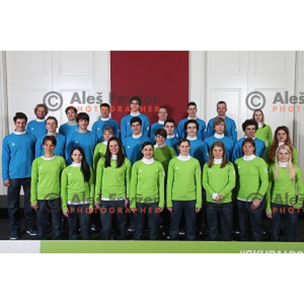 Slovenia Olympic team for Sochi 2014 Winter Olympic Gamesr