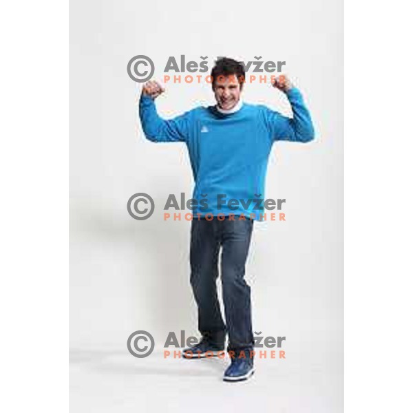 Official presentation of Slovenia Olympic team for Sochi 2014 Winter Olympic games during photo shooting in Ljubljana, Slovenia on January 22, 2014