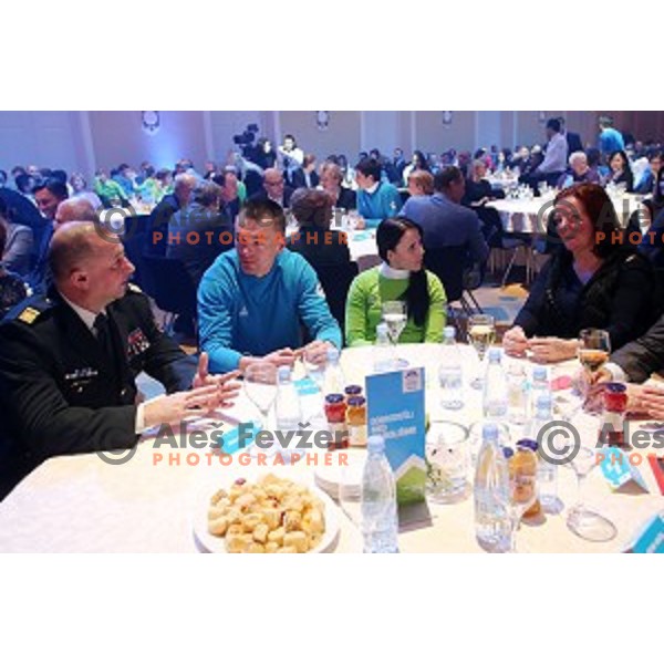 Slovenia Olympic team for Sochi 2014 official presentation during Gala Night in hotel Union ,Ljubljana, Slovenia on January 22, 2014