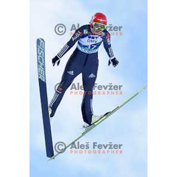 Ulrike Graessler (GER) during FIS Ski Jumping World Cup Ladies event on Normal hill in Planica, Slovenia on January 25,2014