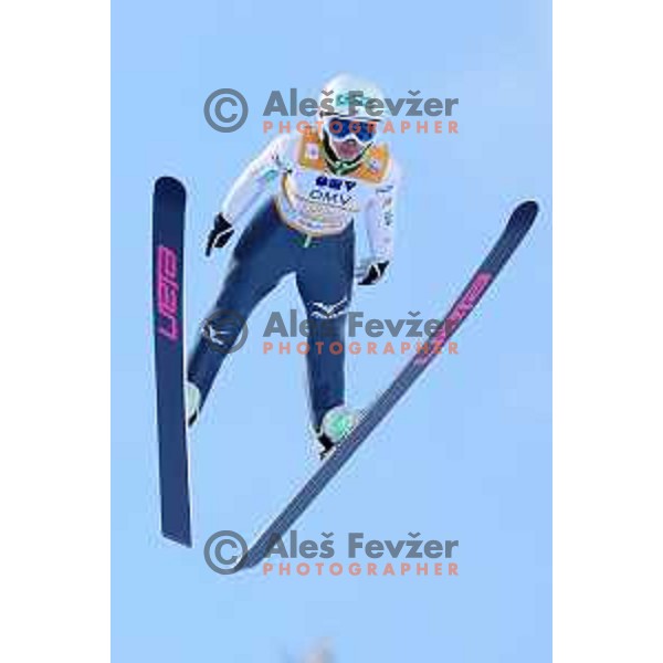 Sara Takanashi (JPN) during FIS Ski Jumping World Cup Ladies event on Normal hill in Planica, Slovenia on January 25,2014