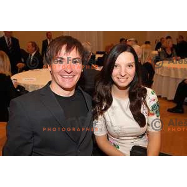 49.Annual Bloudek prizes and awards in hotel Union, Ljubljana, Slovenia on January 29, 2014