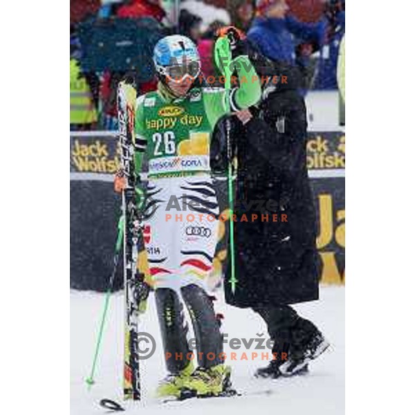 AUDI FIS World Cup slalom race for 50.Zlata Lisica- Golden Fox Trophy in Kranjska gora, Slovenia on February 2, 2014