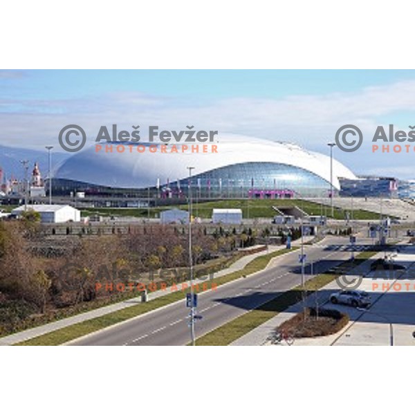 Coastal Olympic Village in Sochi on February 6, 2014