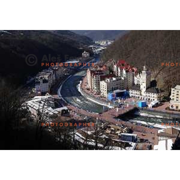 Rosa Khutor during Sochi 2014 Winter Olympic Games on February 7, 2014