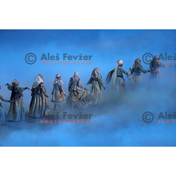 Opening Ceremony of XXII Winter Olympic games Sochi 2014 at Fisht Stadium, Russia on February 7, 2014