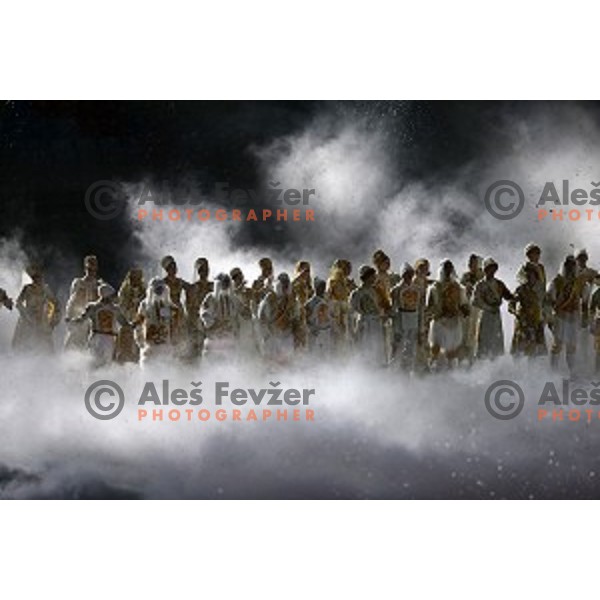 Opening Ceremony of XXII Winter Olympic games Sochi 2014 at Fisht Stadium, Russia on February 7, 2014