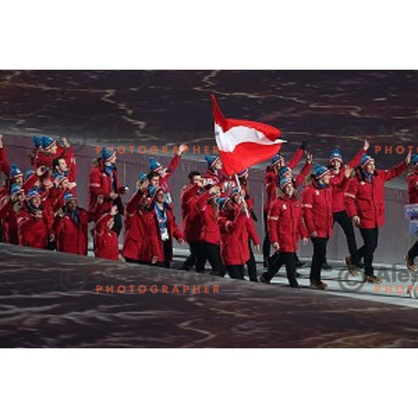 Opening Ceremony of XXII Winter Olympic games Sochi 2014 at Fisht Stadium, Russia on February 7, 2014