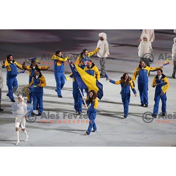 Opening Ceremony of XXII Winter Olympic games Sochi 2014 at Fisht Stadium, Russia on February 7, 2014