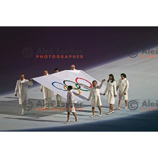 Opening Ceremony of XXII Winter Olympic games Sochi 2014 at Fisht Stadium, Russia on February 7, 2014