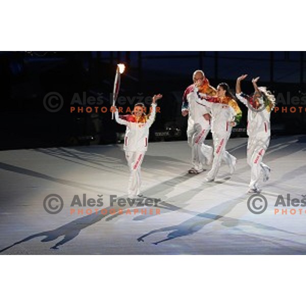 Opening Ceremony of XXII Winter Olympic games Sochi 2014 at Fisht Stadium, Russia on February 7, 2014