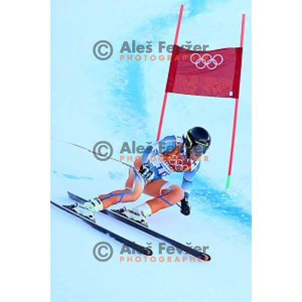Kjetil Jansrud (NOR) at Men\'s Downhill Training at Rosa Khutor Alpine Center , Sochi 2014 Winter Olympic Games on February 8, 2014