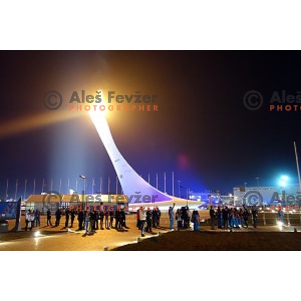 Opening Ceremony of XXII Winter Olympic games Sochi 2014 at Fisht Stadium, Russia on February 7, 2014