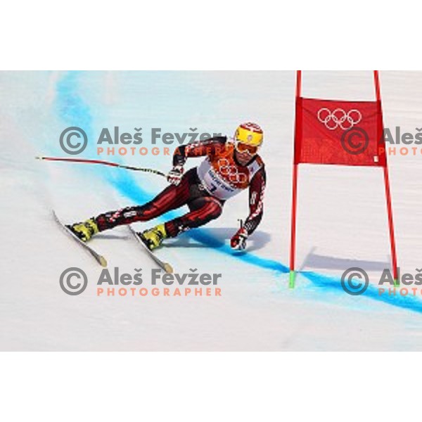 Ivica Kostelic (CRO) during Men\'s Super-G at Rosa Khutor Alpine Center , Sochi 2014 Winter Olympic Games on February 16, 2014