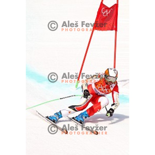 Jan Hudec (CAN) during Men\'s Super-G at Rosa Khutor Alpine Center , Sochi 2014 Winter Olympic Games on February 16, 2014